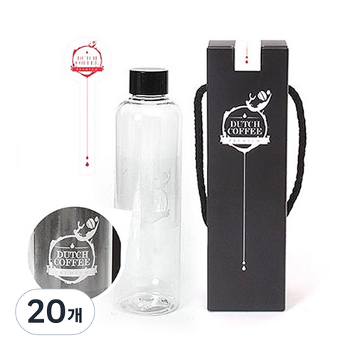 DT500 페트병 패키지 SET 옵션 1, 500ml, 20개