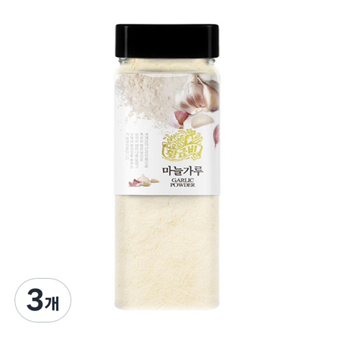 덕화 마늘가루 80%, 400g, 3개