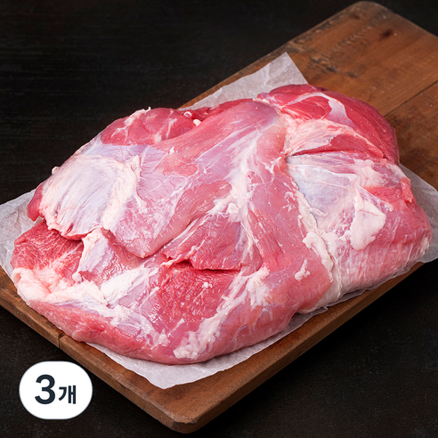 한돈 무항생제 인증 파머스팩 앞다리살 (냉장), 3개, 2kg