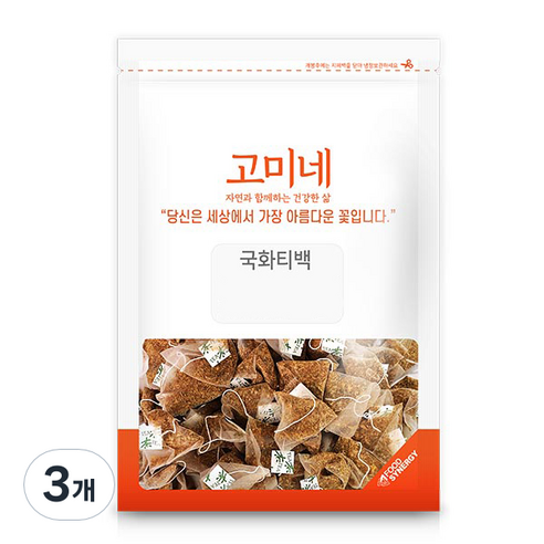 고미네 국화티백, 1g, 50개입, 3개
