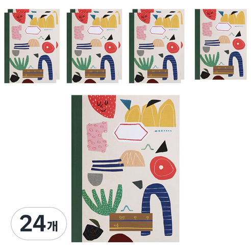 헬로우모리스 초등학교 1-2 텃밭 그림일기장 19 x 26cm, 혼합색상, 24개