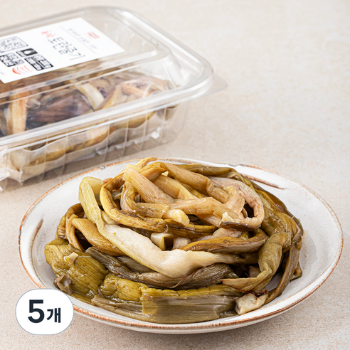 나무새 뚝딱 토란줄기, 200g, 5개