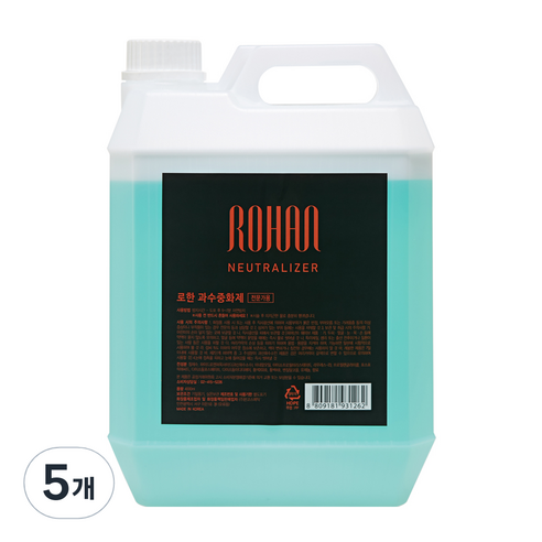 로한 펌전용 과수중화제, 4000ml, 5개