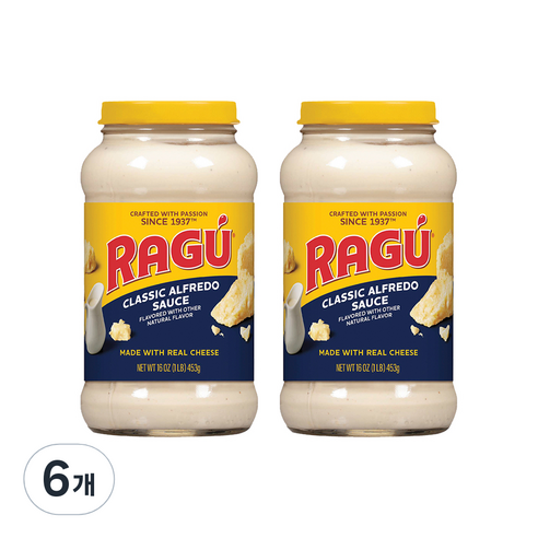 라구 클래식 알프레도 소스, 453g, 6개