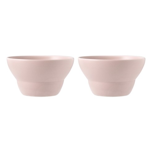 보울보울 국산 볼볼빈티지 공기, 파우더핑크, 2개