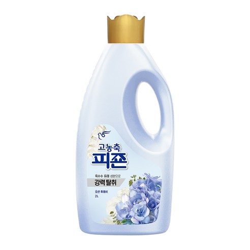 피죤 고농축 섬유유연제 블루 비앙카 본품, 2L, 1개