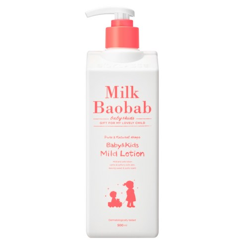 밀크바오밥 베이비앤키즈 마일드 로션, 1개, 500ml