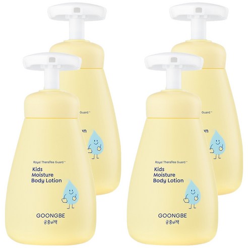 궁중비책 키즈 모이스처 바디로션, 250ml, 4개