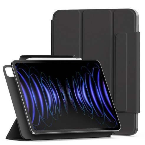 태블릿 펜슬, 잃어버릴 걱정 없이 완벽하게 보호하는 방법? (신지모루 마그네틱 폴리오 펜슬 커버 후기) 아이패드프로4세대12.9케이스