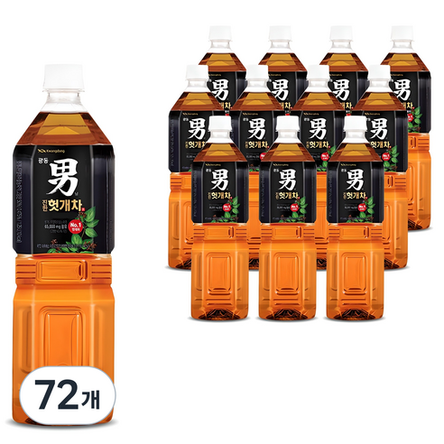 광동진한헛개차, 1.25L, 72개