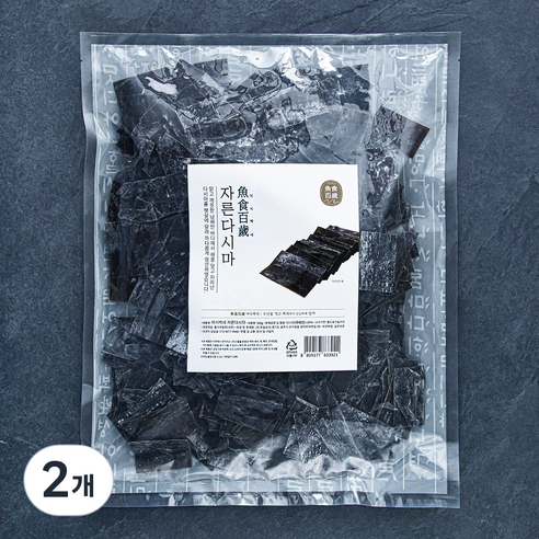 어식백세 자른다시마, 500g, 2개
