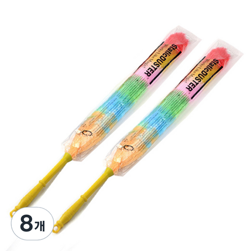 리버그린 무지개 먼지 털이개 특, 옐로우, 8개