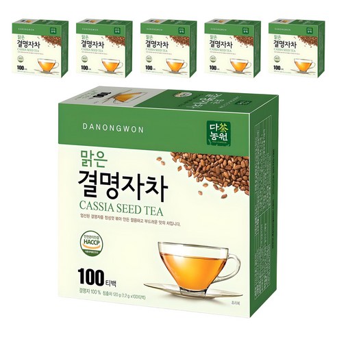 다농원 맑은결명자차, 1.2g, 100개입, 6개