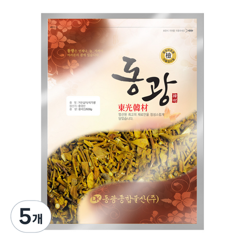 동광종합물산 겨우살이 곡기생 중국산, 600g, 5개