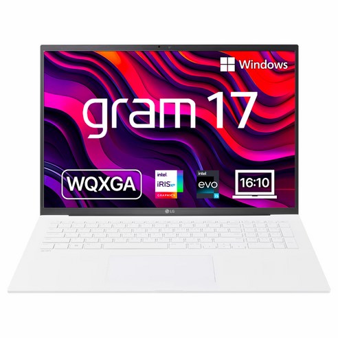 LG전자 2023 그램 17 코어i5 인텔 13세대, 스노우 화이트, 256GB, 16GB, WIN11 Home, 17Z90RU-GAOWK