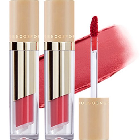 포렌코즈 타투 끌레르 벨벳 틴트 립틴트, 32 로지에, 4g, 2개