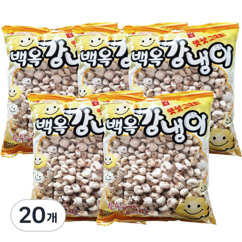 아름다운정성 강냉이 뻥튀기, 200g, 20개