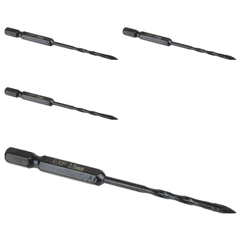 이엑스파워 4날 만능드릴비트 3.5mm EMD-35, 4개