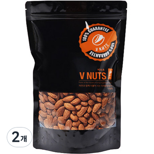 비스티즈 비너츠 볶음아몬드, 1kg, 2개