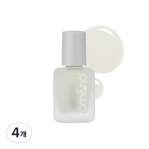 롬앤 무드 페블 네일 탑코트 7ml, 11 클라우드 매트, 7g, 4개