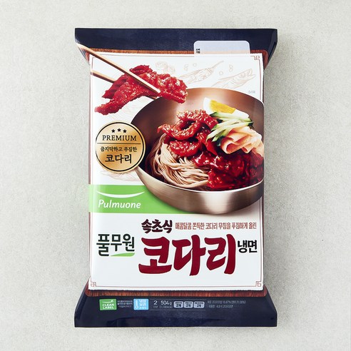 풀무원 속초식 코다리 냉면, 504g, 1개 - 냉면 | 쿠팡