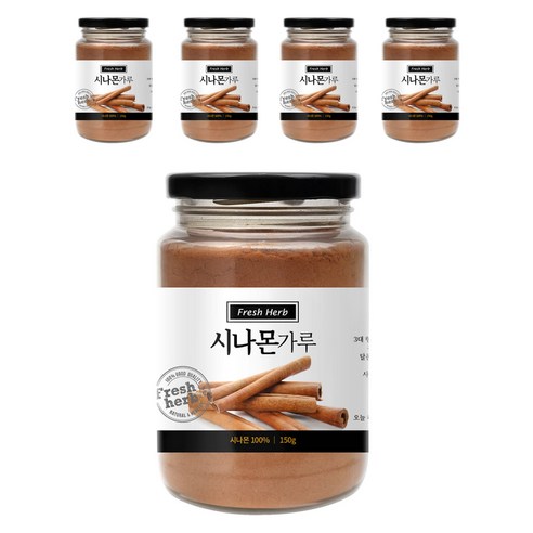 신선약초 시나몬가루, 150g, 5개