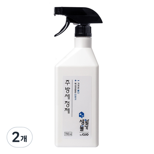 크리오 생활물가 주방 청소 세정제, 700ml, 2개