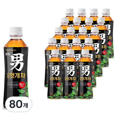 광동진한헛개차, 340ml, 80개
