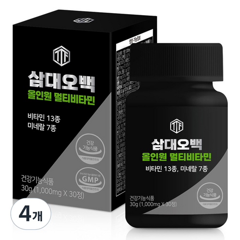 삼대오백 올인원 멀티비타민 30g, 4개