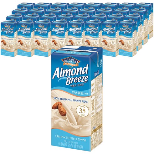 블루다이아몬드 아몬드 브리즈 언스위트, 190ml, 144개