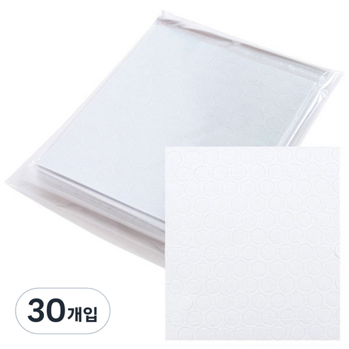 파티팡 스폰지닷 100p, 화이트, 30개입