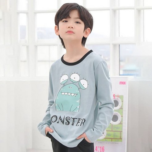 少年  時尚  男孩  服裝  上衣  圓形  T卹  少年  9+  青年