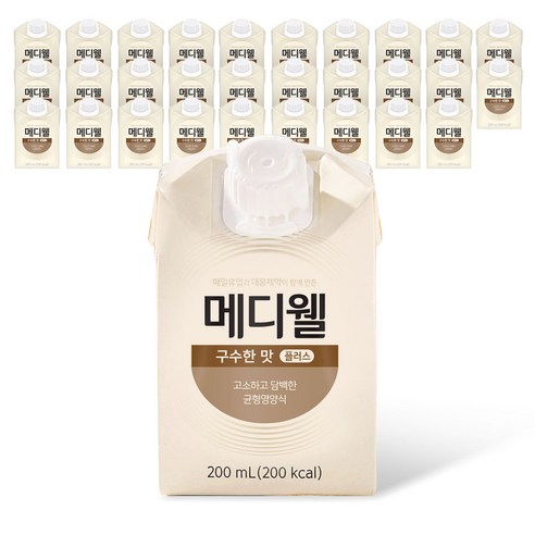 메디웰 구수한맛 플러스, 60개, 200ml