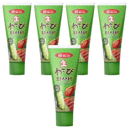 움트리 생 와사비, 120g, 5개