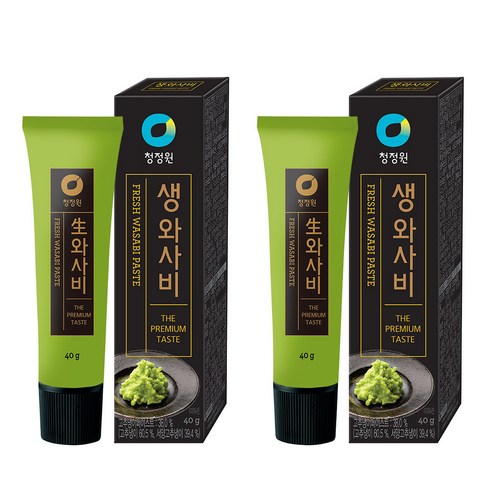 청정원 생와사비, 40g, 2개
