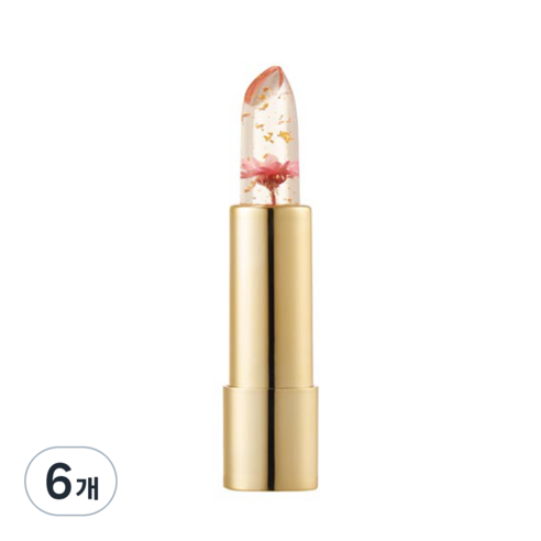 칼리즈메이 플라워 립스틱, 바비돌 파우더, 3.4g, 6개