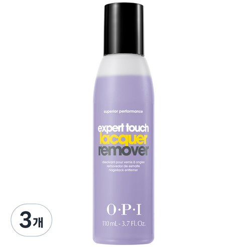 오피아이 엑스퍼트 터치 젤네일 보라 리무버, 110ml, 3개
