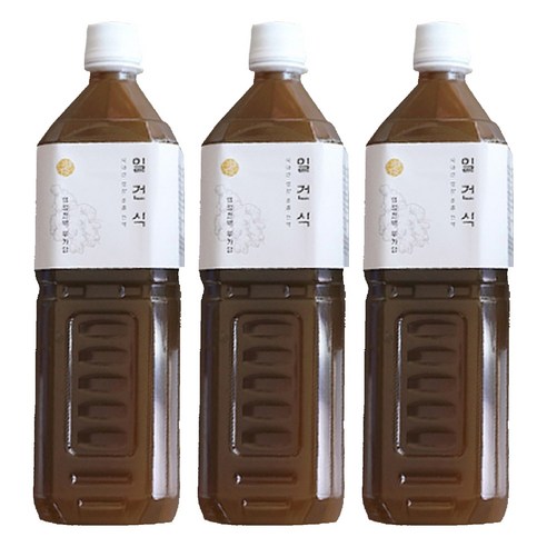 일건식 무가당 생강진액, 1L, 1개입, 3개