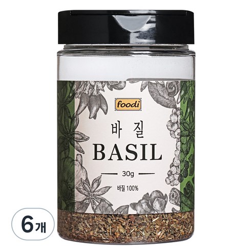 ADDCOOK 바질 리브즈, 30g, 1개