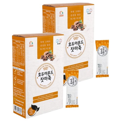 햇살빚은 호두 아몬드 잣 마죽, 21g, 2개