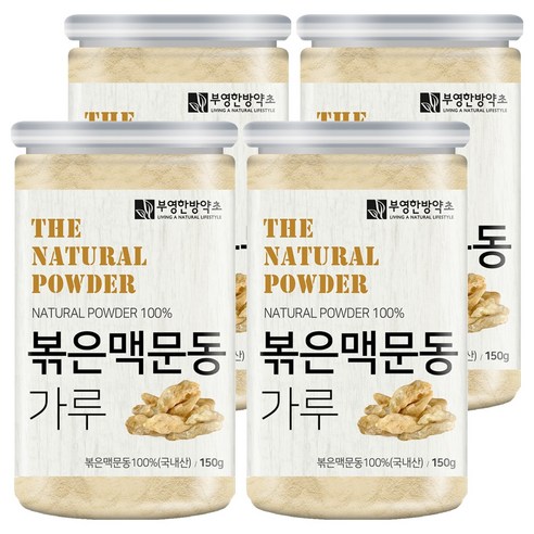 부영한방약초 볶은 맥문동 가루, 150g, 4개