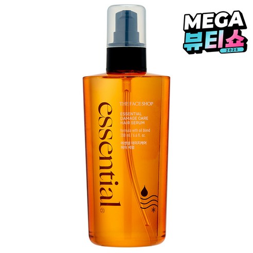 더페이스샵 에센셜 데미지케어 헤어 세럼, 200ml, 1개