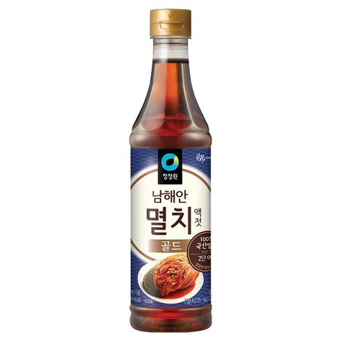 청정원 남해안 멸치액젓 골드