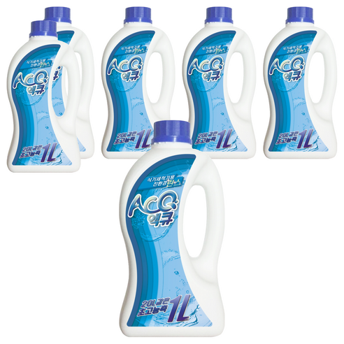 액큐 1종 초고농축 원액 린스, 1L, 6개