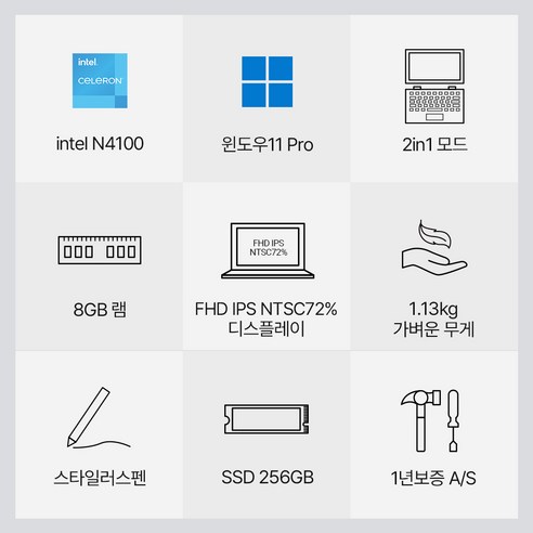 가성비 끝판왕, 베이직스 2023 베이직북S 10.1 셀러론