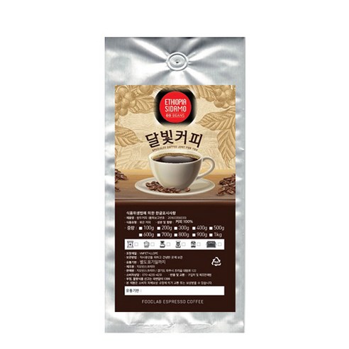 달빛커피 원두 에티오피아 시다모, 더치커피, 1000g