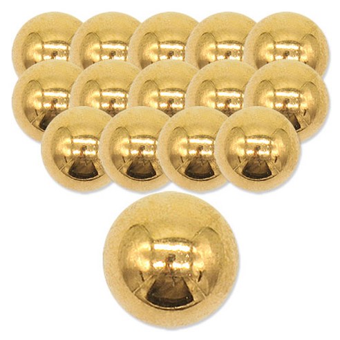 동대문단추왕 반콩 단추 10mm, 금도금, 15개
