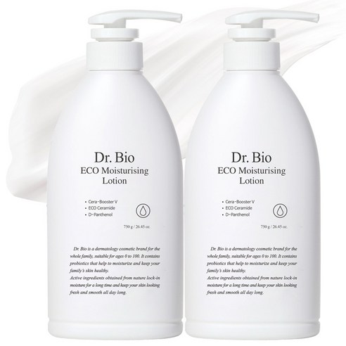 닥터바이오 에코 로션, 750g, 2개 750g × 2개, 개당 중량 × 수량 섬네일