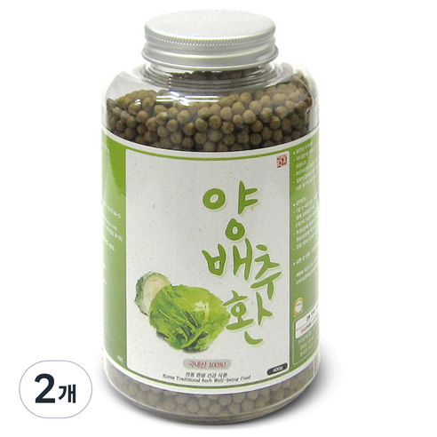 갑당약초 양배추환 병타입, 2개, 400g