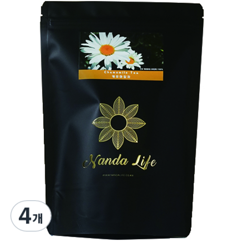 난다라이프 캐모마일차, 1g, 50개입, 4개